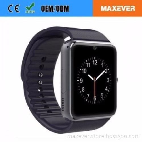 Touch Screen China Smart Mobile Watch Phone Hot Wholesale GT08 With V 3.0 Bulethooth MTK6261